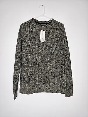 QS Designed By S.Oliver Men's Knitted Jumper Size Small Grey Soft Knit Slim Fit  • $12.44