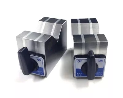 2 X 2-1/2 X 2 -3/4 In Aluminium Cast Magnetic V Block Set Parallel 0.0005  • $350