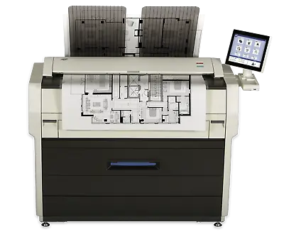 $5495 • Buy KIP 7170 K Software - Wide Format Printer Plotter W Scan & 2 Rolls Low Meter 16K