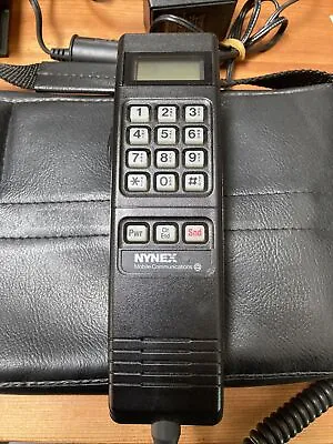 Vtg 80s 90s Brick Car Mobile Cell Bag Phone Nynex Motorola 3035 ONE OWNER • $629.99