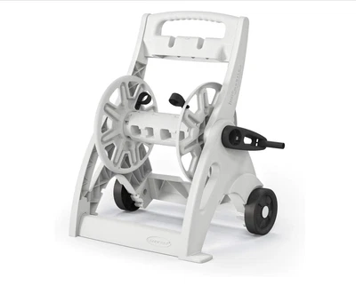 $110 • Buy Suncast Commercial CPDSFB220W Nana Swimming Pool Vacuum Hose Reel Cart White