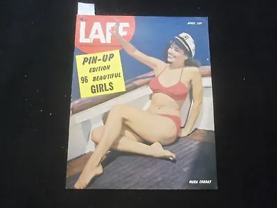 1951 April Laff Magazine - Mara Corday Cover - Margaret Truman Inside - J 7793 • $45