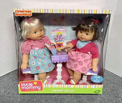 Fisher Price Little Mommy Sweet As Us 14” Dolls What A Treat • $53.99