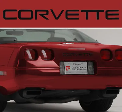 1991-1996 Corvette C4 Acrylic Rear Bumper Letters 600422 • $42.95