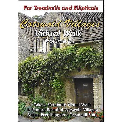 Cotswold Villages Walk Vol 2 Treadmill Scenery Dvd - Weight Loss Fitness Video • $15.99