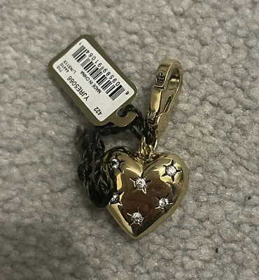 £29.99 • Buy Juicy Couture Heart Bracelet Charm - Brand New