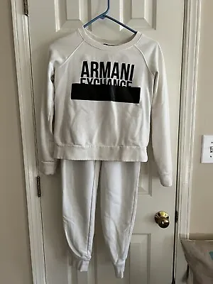 Armani Exchange Sweatshirt And Pants Set Sz Small • $50