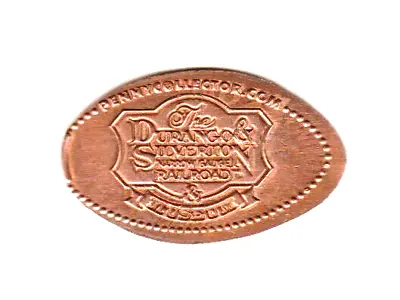 Elongated Penny  The Durango & Silverton Narrow Gauge Railroad & Museum  COPPER • $2.75