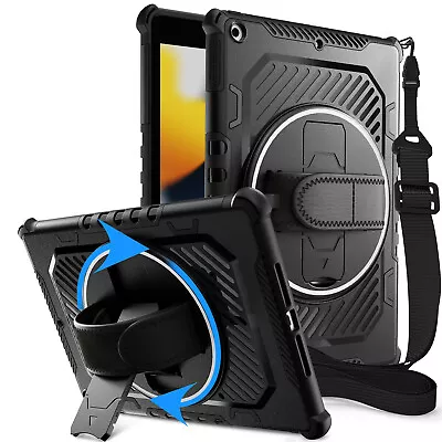 For IPad 10.2 In 9th 8th 7th Gen Case Shockproof Heavy Duty Stand Rugged Cover • $18.95