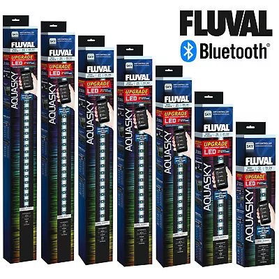 Fluval AquaSky LED 2.0 Bluetooth Aquarium Fish Tank Lighting Marine Freshwater • £75.99