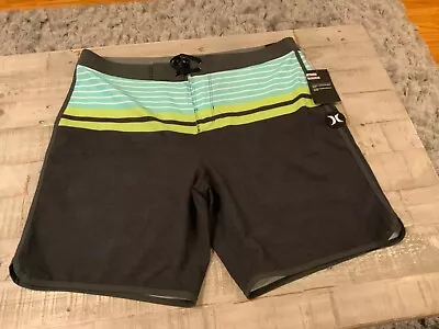 Mens Hurley Phantom Board Swim Shorts Size 36 Multicolor New W/tags • $8