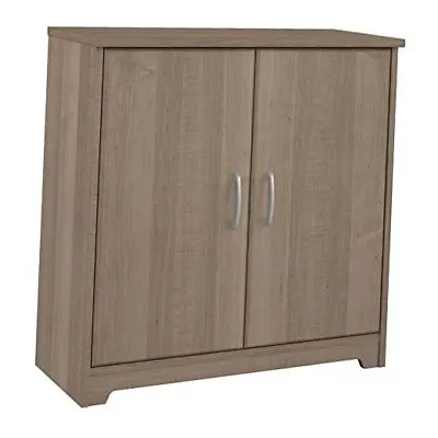  Cabot Storage Cabinet With Doors Small Ash Gray  • $158.47