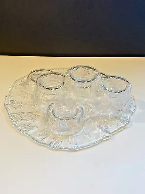 Muurla Volcano Glass 6 Light Tea Light Holder • $45