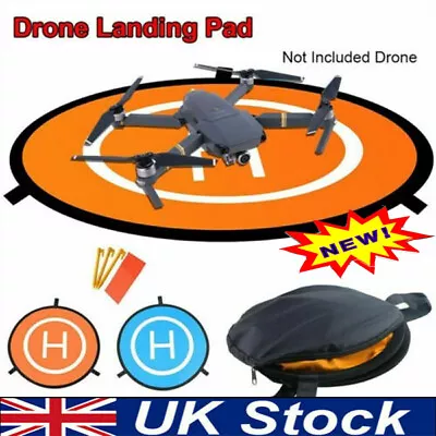 55CM Quality Helicopter Landing Pad RC Drone Mat Helipad Unmanned Aerial Drones • £7.95