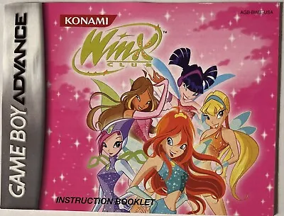 Winx Club: Quest For The Codex (Nintendo GBA) MANUAL ONLY NO GAME M928 • $17.95