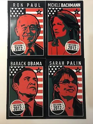 Decision 2012 Sarah Palin Ron Paul Barack Obama Michele Bachmann #1           • $10.99