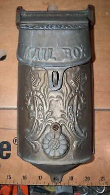 Vintage Brass And Copper Standard Mailbox Nice Orginal Patina • $150