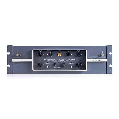 Gates FM Top Level Stereo Leveler Limiter Vintage Rare Analog Compressor • $1435