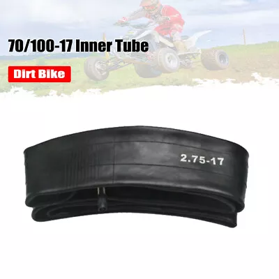 17  Heavy Duty Front Tire Tube 2.75/2.50 70/100 -17 Dirt Bike TR-4 Stem • $14.98