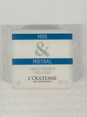 L'Occitane En Provence Mer & Mistral Unisex Savon Fresh Soap Bar 50g #11 • $10