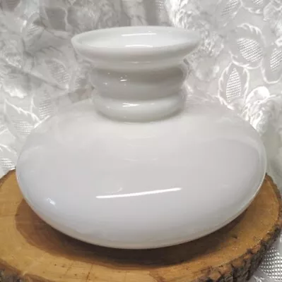 Vintage Milk Glass Hurricane Lamp Shade • $14.99