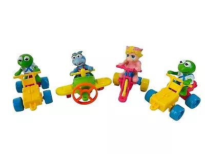 Vintage 1990 Muppet Babies McDonald's Happy Meal Toys Set Of 4 Gonzo Kermit Toy • $23.91