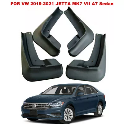 $31.80 • Buy New Set Splash Guards Mud Flaps Guards FOR VW 2019-2021 JETTA MK7 VII A7 Sedan