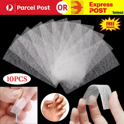 Nail Art Silk Wrap Repair Kit Extension Building Silk Fiberglass Gel Non-Woven • $6.50