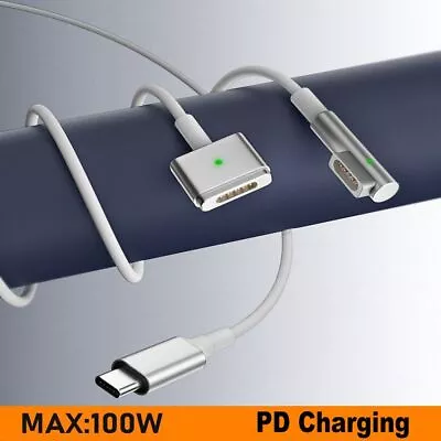 Magenetic USB Type-C To Magsafe 1 2 Charging Cord For Macbook Air Pro • $10.60