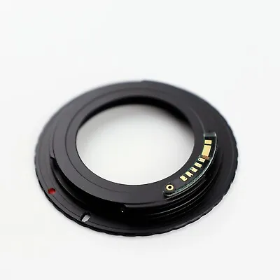 M42 Lens Adapter To Canon EOS Auto Focus With AF Confirmation Chip For Canon EF • £9.03