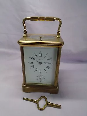 Vintage L'epee Striking/repeating/alarm Carriage Clock + Key  In Gwo (2) • $646.54