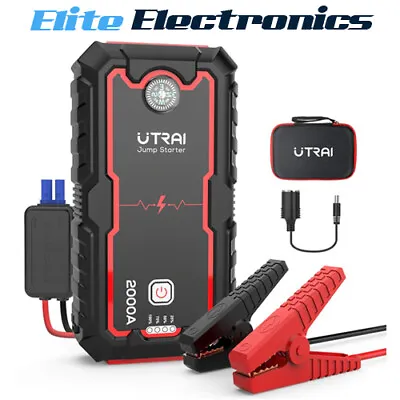 UTRAI 22000mAh Car Jump Starter Power Pack Portable Battery Charger • $149