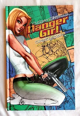 J Scott Campbell Danger Girl Sketchbook Expanded Edition Hardcover HC IDW • $18