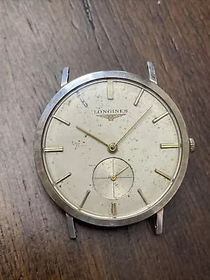 Vintage Longines 23z 10k Gold Filled Dress Watch For Parts Or Repair • $60