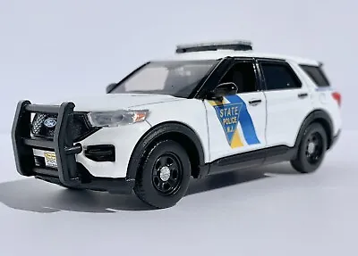 MotorMax 1/43 Scale 2022 Ford Explorer New Jersey State Police Custom • $49.95