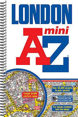 Mini London Street Atlas By Geographers' A-Z Map Company (2012) • £9.09