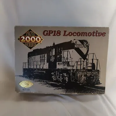 $29 • Buy Proto 2000 Series GP18 Locomotive HO Scale No. 8144 Lehigh Valley