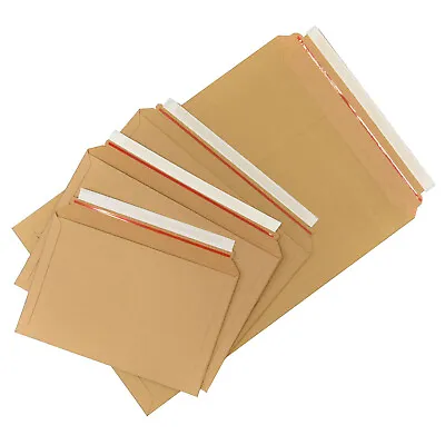 A3 A4 A5 Large Letter Square Cardboard Book Envelopes Strong Rigid Expanding • £78.80