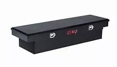 Apex 1-300002 Delta Black Aluminum Single Lid Fullsize Crossover Truck Box • $595.51