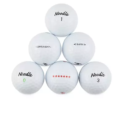 Maxfli Noodle Mint Recycled Used Golf Balls White - 60 Count • $47.99