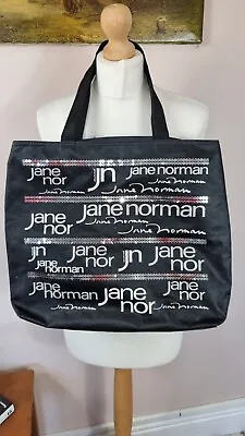 Jane Norman Tote Bag Y2K 2000 Pink Sequins Spellout Rare School Bag Black • £20.69