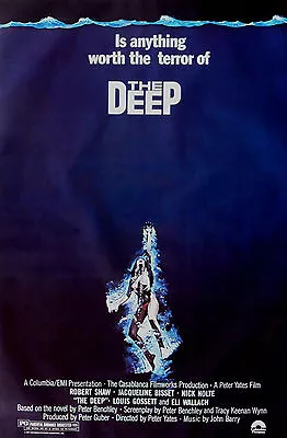 £17.99 • Buy  THE DEEP  ... Jacqueline Bisset Robert Shaw Classic Movie Poster A1A2A3A4Sizes