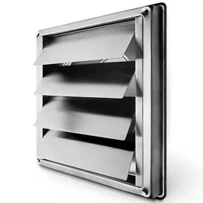 VKE 4  Inch Dryer Vent Cover Outdoor Stainless Steel Grille Dryer Vent Exteri... • $29.06