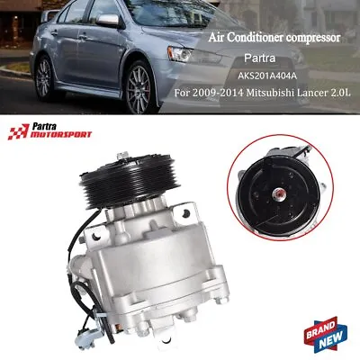 A/C AC Compressor Fit For 2009 2010 2011 2012 2013 2014 Mitsubishi Lancer 2.0L • $107.99