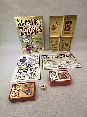 Munchkin Zombies From Steve Jackson Games 100% Complete  2014 1st Ed 7th Print • $8.75
