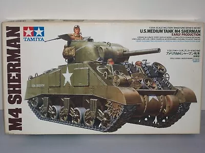 Tamiya 1/35 Scale M4 Sherman (Early Production) • $22