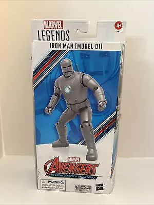 Avengers 60th Anniversary Marvel Legends Series Iron Man (Model 01) 6  Figure D3 • $23.99