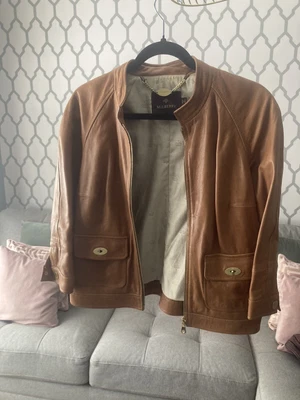 £75 • Buy Leather Jacket 12 Women Mulberry 
