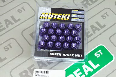MUTEKI Lug Nuts 12X1.25 Open Purple 31885L • $74.10