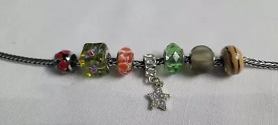 Murano Glass Charm Beads - USED • £8